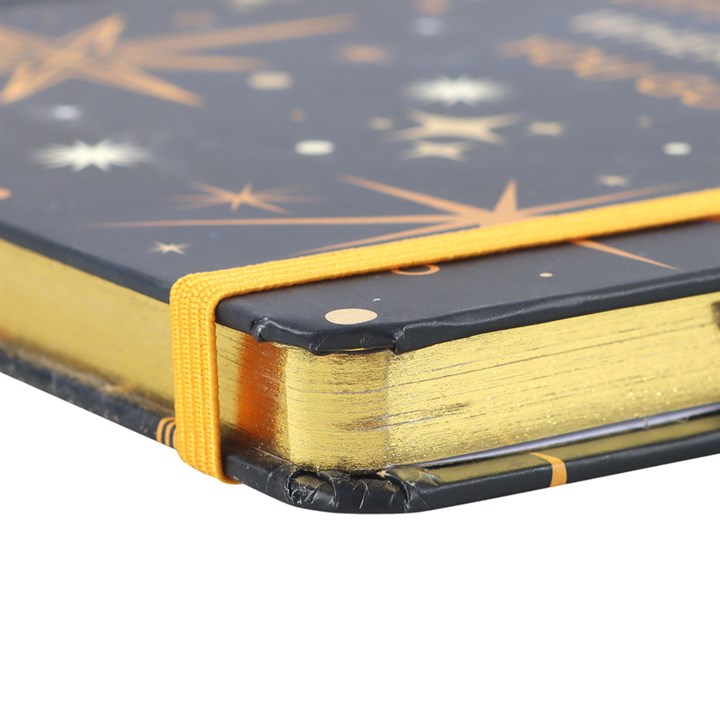 Leave A Little Sparkle A5 Notebook with Citrine Pen