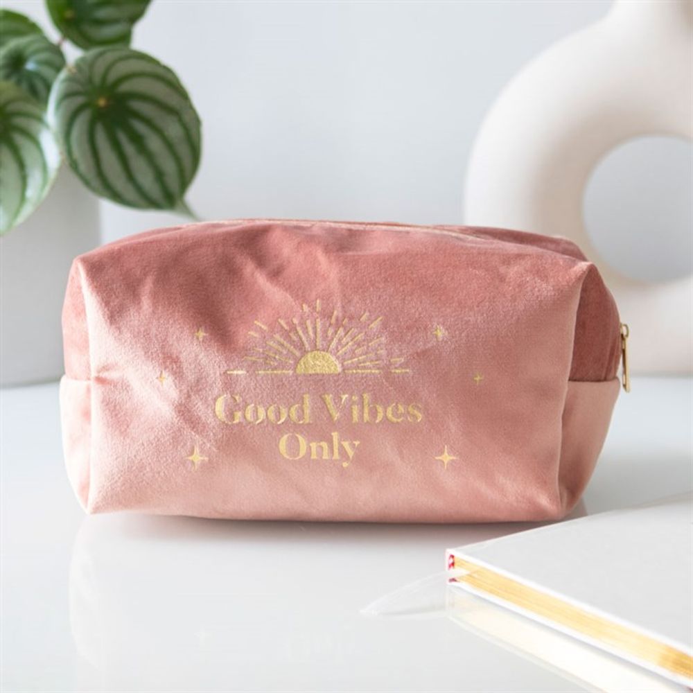 Good Vibes Toiletry Bag Only Velvet